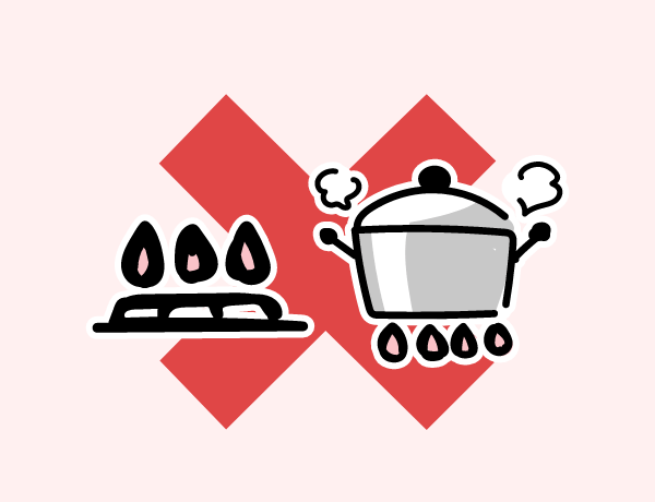 全てのガス器具が点火しない場合